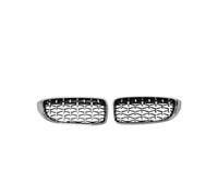 calandre de voiture Compatible Avec Pour Série 4 F32 F33 F36 F80 F82 425i 430i 440i 435i 2013 2014 2015 2016 2017 2018 Grille De Pare-chocs Avant En Forme De Diamant