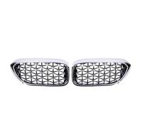 calandre de voiture Compatible Avec Pour Série 5 G30 G31 G38 520i 530i 540i 2018 2019 2020 Voiture Meteor Diamond Star Style Grille De Calandre Avant
