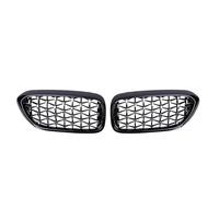 calandre de voiture Compatible Avec Pour Série 5 G30 G31 G38 520i 530i 540i 2018 2019 2020 Voiture Meteor Diamond Star Style Grille De Calandre Avant