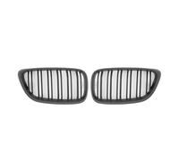 Calandre De Voiture Grilles Pour BMW Série 2 F22 F23 F87 14-19 Calandre Avant De Voiture Grille De Course Grilles À Double Ligne Noir Brillant(Matte Black)