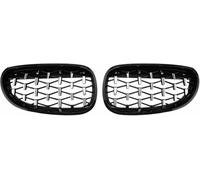 Calandre Double Haricot Sport Noir Brillant pour pour E60 E61 550i 535i 2004-2009