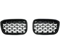 Calandre Double Haricot Sport Noir Brillant pour pour X3 G01 G08 pour X4 G02 2018-2021