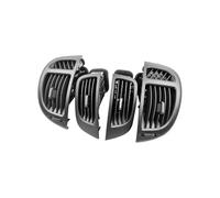 Calandre double Pour Kia Pour Forte Pour Cerato 2009-2017 Aérateurs de climatisation de voiture 97430-1M000 97440-1M000 97480-1M000 97490-1M000 Grille tableau bord(1 set 4pcs)