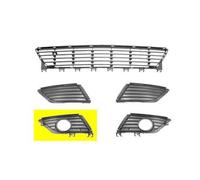 Calandre Droite Dans Pare-Choc Avec Trou De Feux Anti-Brouillard Pour Opel Corsa C D'après Juillet 2003