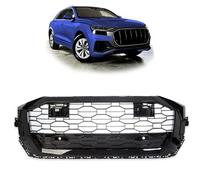 Calandre en nid d'abeille Sport Noir brillant Convient pour Audi Q8 4M sauf RSQ8