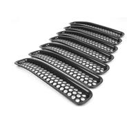Calandre Grille de calandre avant pour Jeep pour Wrangler TJ 1997, 1998, 1999, 2000, 2001, 2002, 2003, 2004, 2005, 2006 Front Grille