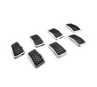 Calandre Grille de pare-choc avant en maille noire brillante/chromée, 7 pièces, pour Jeep pour Cherokee 2019 2020 2021 2022 Front Grille(Chrome Black)