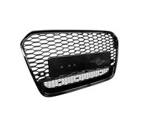 Calandre Grille Noir Mat Nid D'abeille Sans Sigle Compatible Avec A6 C7 4G 10-14