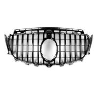 Calandre Grille Radiateur Pare-chocs Avant Voiture Pour Classe E W213 S213 C238 A238 ANG Package Modèles Avantgarde E63 2016-2019(Panamericana Black)