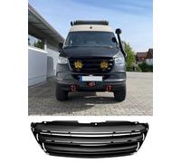 Calandre Grille Sans Sigle Noir Mat Pour Mercedes Sprinter W907 W910 2018-