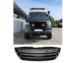 Calandre Grille Sans Sigle Noir Mat Pour Mercedes Sprinter W907 W910 2018-