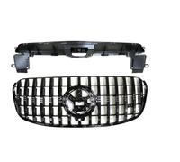 Calandre Grilles Avant Compatible Avec Benz Pour X167 Classe GLS GLS450 GLS500 GLS580 2024 Grille Avant Racing Grill GT Style Voiture Pare-Chocs Supérieur Capot Grille Grille Maille