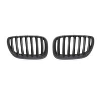 Calandre Grilles Compatible Avec BMW Pour E53 X5 LCI 2004 2005 2006 Grilles Calandre Sport Avant De Voiture Grille De Capot De Radiateur D'admission D'air Noir Brillant(Black B)