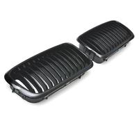 Calandre Haricot Grille Noir Brillant compatible avec BMW Série 7 E38 Berline 1994-2001