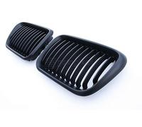 Calandre Haricot Grille Noir Mat Black Shadow compatible avec BMW Série 3 E36 1996-1999