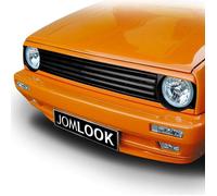 Calandre JOM Pare-chocs avant pour Volkswagen Golf 2 1983-1992 ABS Noir 1x