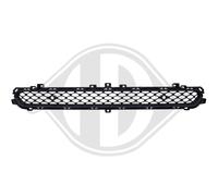Calandre Kühlergrill DIEDERICHS Pour Jeep Compass MX M 6 MP Noir Grille Mitte
