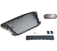 Calandre noire sport avec emblème et support de plaque d'immatriculation pour l'Audi A3, 8P