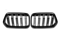 Calandre Paire Calandres Pare-choc Avant Pour X2 SUV F39 2018-2022 2021 Noir Brillant Double Ligne Lamelles Voiture Course