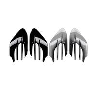 Calandre Pare chocs Avant 2 Couvercles Ventilation Pour Phare Antibrouillard Voiture Pour Benz Pour LE Pour W167 C167 Pour GLE450 Pour GLE53 Pour AMG 2024+(Carbon Fiber Black)