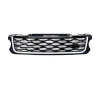 Calandre Pare-chocs Avant ABS Pour Land Rover Pour Range Rover Sport L494 2014 2015 2016 2017 Calandres Avant Voiture(Silver bar)