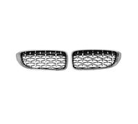 Calandre pare-chocs avant Compatible Avec BMW Pour F32 F33 F36 F80 F82 425i 430i 440i 435i 2013-2018 Grille De Pare-chocs Avant De Radiateur D'admission D'air De Course(Black B)