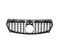 Calandre Pare-chocs Avant Pour Mercedes Pour Benz Classe CLA W117 2013 - 2019 CLA180 CLA200 CLA45 Grilles Radiateur Avant(GT-Black)