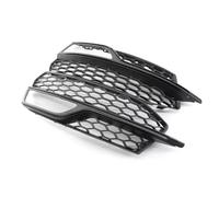 Calandre Phare Antibrouillard Pour Pare-choc Avant Gauche Et Droit Couvercle Lampe En Maille Nid D'abeille Pour S3 A3 2014 - 2016 8V3807681 Grille de Devant(1 paire)