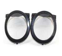 Calandre Phare Compatible Avec BMW Pour E46 M3 M-Tech 2001 2002 2003 2004 2005 2006 1 Paire De Couvercles De Bague De Garniture De Feu Antibrouillard De Voiture 51112695256