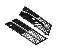 Calandre Phare Compatible Avec BMW Pour Série 5 F10 F11 2010 2011 2012 2013 1 Paire De Grilles De Pare-chocs Avant Inférieures De Voiture, Couvercle De Grille De Feu Antibrouillard