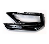 Calandre Phare Compatible Avec Vw Pour Pour RLine 2017 2018 2019 Cache De Phare Antibrouillard Avant Moulure Enjoliveur Cadre Supérieur Inférieur Du Phare Grille