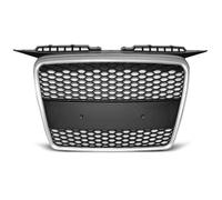 Calandre pour Audi A3 8P de 06/2005 a 03/2008 look Sport Argent et Noir-27318028