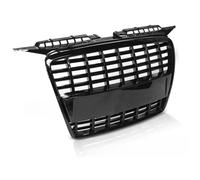 Calandre pour Audi A3 8P de 2005 a 2008 Look Sport Noir Brillant-31773383