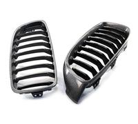 Calandre pour BMW Série 4 F32 F33 2013 2014 2015 2017 Carbon Look ABS 2Pcs Grilles Calandre Avant Voiture Avant Grilles