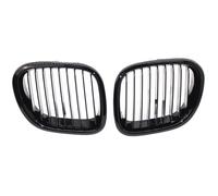 Calandre pour BMW Z3 1996-2002 Voiture Type 1 Paire Calandre Avant Noir Gauche Calandre Latérale Droite 51138412950 51138412949 Calandre Voiture(1Gloss Black)