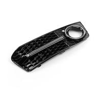 Calandre Radiateur Calandre Avant Voiture LH + RH Chrome Miel Peigne Antibrouillard Couverture Grilles Pour A4 B8 2009 2010 2011 2012 Pièces De Voiture(droite)