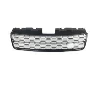 Calandre Radiateur Grille De Pare-chocs Avant En Nid D'abeille Pour Land Rover Pour Discovery Sport L550 2015-2019 Pièces Détachées Grille De Capot D'admission OQRDVVTT(2020 Black Silver)