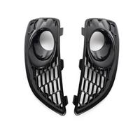 Calandre Radiateur Grilles Paire D'accessoires Voiture Pour Ford Pour Fiesta 2013-2017 Calandre Noire Brillante Couvercle Phare Antibrouillard Avant