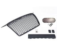 Calandre sport avec emblème et support de plaque d'immatriculation compatible avec Audi A3 8P uniquement S-Line