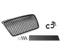 Calandre Sport Grille Nid D'abeilles Noir Mat Compatible Avec A4 B7 04-09