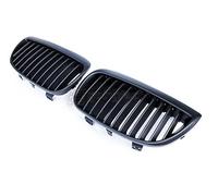 Calandre Sport Haricot Grille Avant Noir Mat compatible avec BMW Série 1 E81 E87 2004-
