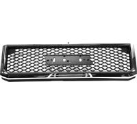 Calandre Supérieure Avant Pour Toyota Land Cruiser Fj79 2007-2012 Calandre Supérieure Avant Grille En Nid D'Abeille Chrome Argenté Noir