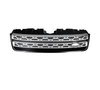 calandre voiture avant Pour Land Pour Rover Pour Discovery Pour Sport L550 2015-2019 Pièces Rechange Calandre Pare-chocs Avant Grille Capot D'admission(OE Black Silver)