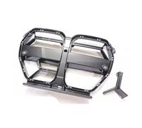 Calandre Voiture Calandre De Pare-chocs Avant Pour BMW G80 M3 G82 G83 M4 2021 2022 2023 Style CSL Calandre De Capot Avant Aspect Fibre De Carbone Noir Brillant Grille Calandre Avant(Carbon fiber patte