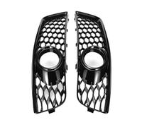 Calandre voiture Couverture De Calandre Av&ant Voiture Pour A3 8P 2009 - 2013, Kit Phares Antibrouillard En Maille Nid D'abeille, Accessoires