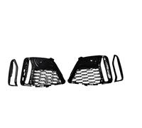 Calandre Voiture Grille Protection Pour Phare Antibrouillard Avant Grille D'aération Latérale Garniture En Maille Pour BMW M340i 330i Série 3 G20 G21 G28 2019-2022 Calandre Grille