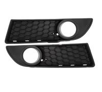 Calandre Voiture Grille Ventilation Pour Phare Antibrouillard Avant, Accessoire Pour Pare-chocs Inférieur, Pour VW Pour Polo Pour GTI 2006, 2007, 2008, 2009 MK4 Calandre Grille(Pair cover)