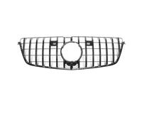 Calandres avant auto Pour Benz Classe GL X166 GL500 GL550 GL63 2013-2015 Grille Course Avant GT Style Pare-chocs Supérieur Capot Maille Kits Carrosserie(Le noir)