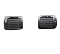 Calandres avant Compatible Avec VW Pour Passat 2006 2007 2008 2009 Grille Ventilation AC Tableau Bord Centre Du Tableau Bord Chromé Couvercle Climatisation(Left+Right)