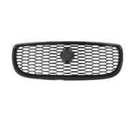 Calandres avant Grille De Course De Calandre Avant Pour Jaguar Pour XE 2015 2016 2017 2018-2020 T4N5872 Grille De Maille Capot De Pare-chocs Supérieur Calandre(Noir brillant)